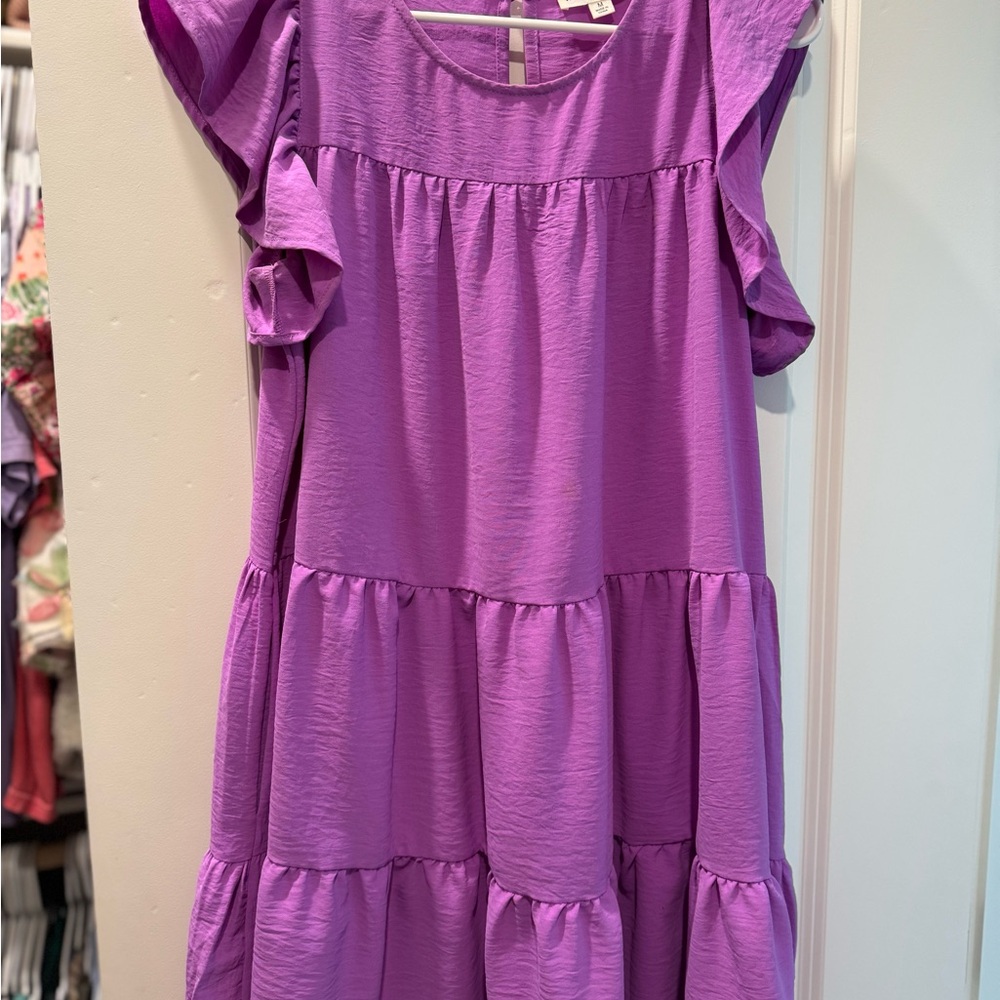 Boutique Purple Dress